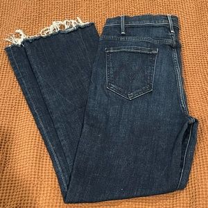 Mother Denim Cropped bootcut jean